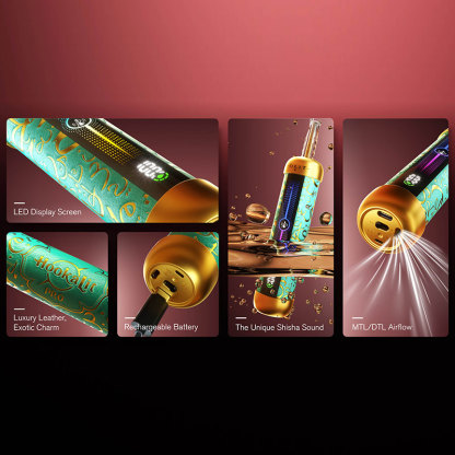 KangerTech Hookalit Pro 60000K Puffs Smart Leather Disposable Vape