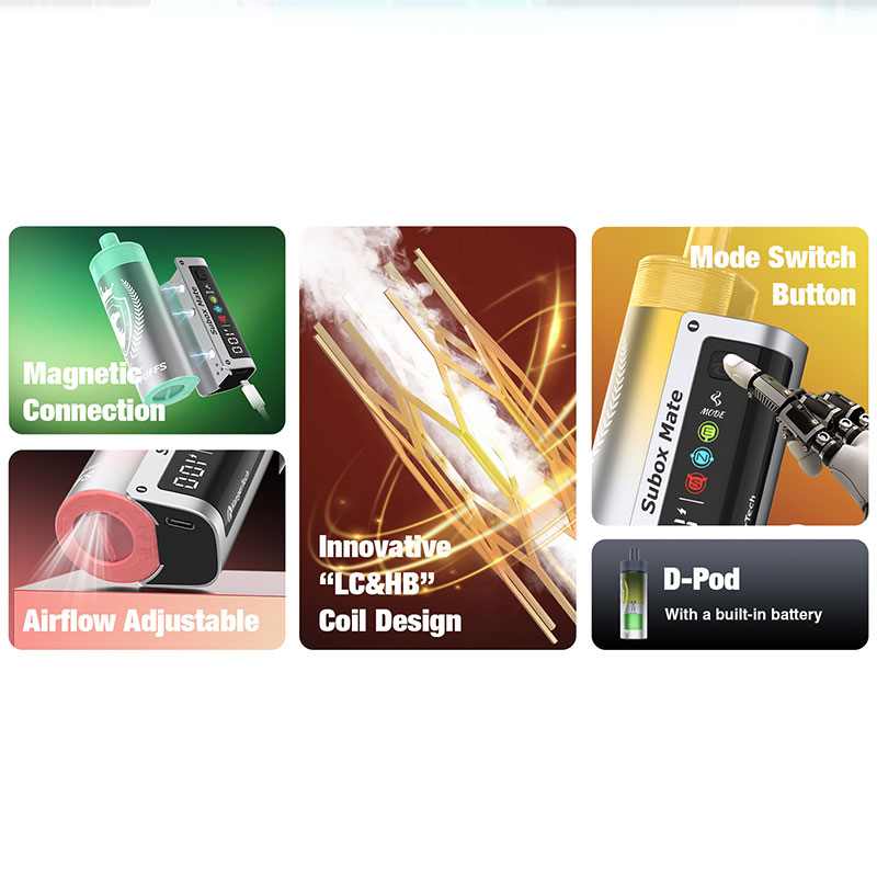 KangerTech Subox Mate 50000 Puffs Disposable Replaceable Vape Cartridges