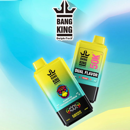 Bang King 50000 Puffs Dual Flavors Digital Screen Disposable Vape