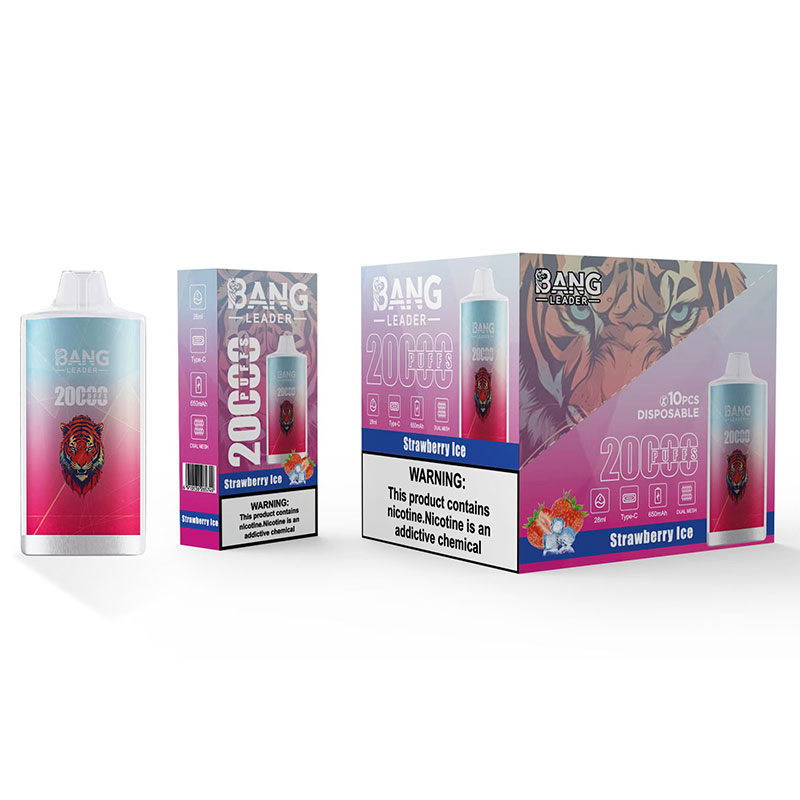 Bang Leader 20000 Puffs TypeC Rechargeable Disposable Vape