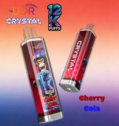 UOR Crystal 12000 12K Puffs Rechargeable LED Light Disposable Vape Pen