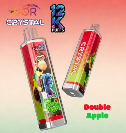 UOR Crystal 12000 12K Puffs Rechargeable LED Light Disposable Vape Pen