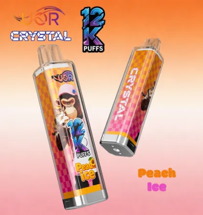UOR Crystal 12000 12K Puffs Rechargeable LED Light Disposable Vape Pen