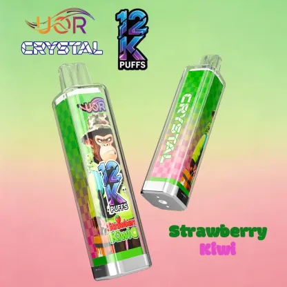 UOR Crystal 12000 12K Puffs Rechargeable LED Light Disposable Vape Pen