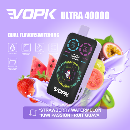 VOPK ULTRA 40000 Puffs 40K Rechargeable Smart Screen Disposable Vapes