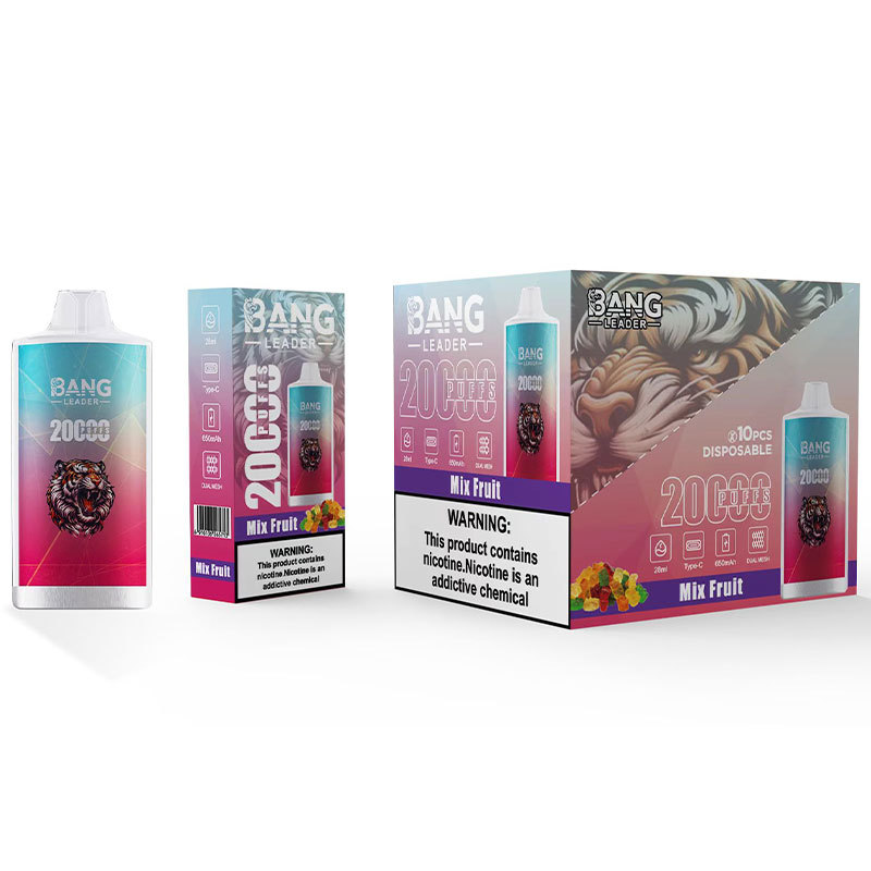 Bang Leader 20000 Puffs TypeC Rechargeable Disposable Vape
