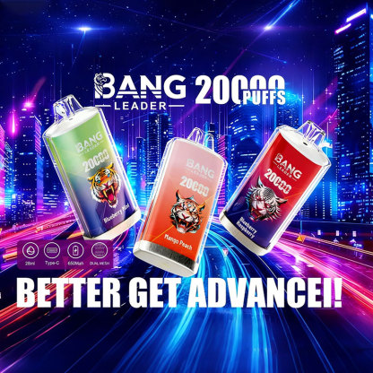 Bang Leader 20000 Puffs TypeC Rechargeable Disposable Vape