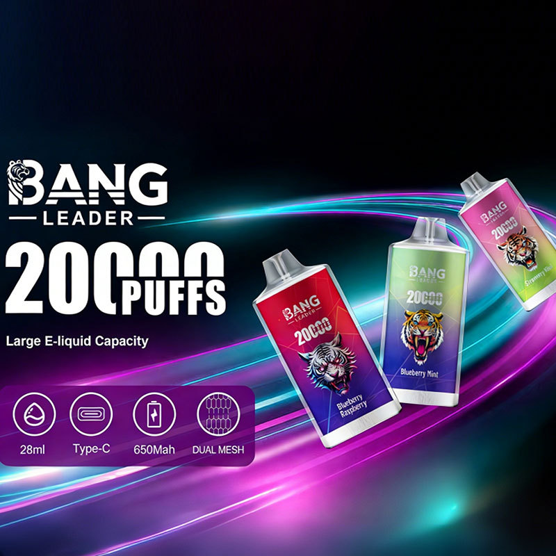 Bang Leader 20000 Puffs TypeC Rechargeable Disposable Vape