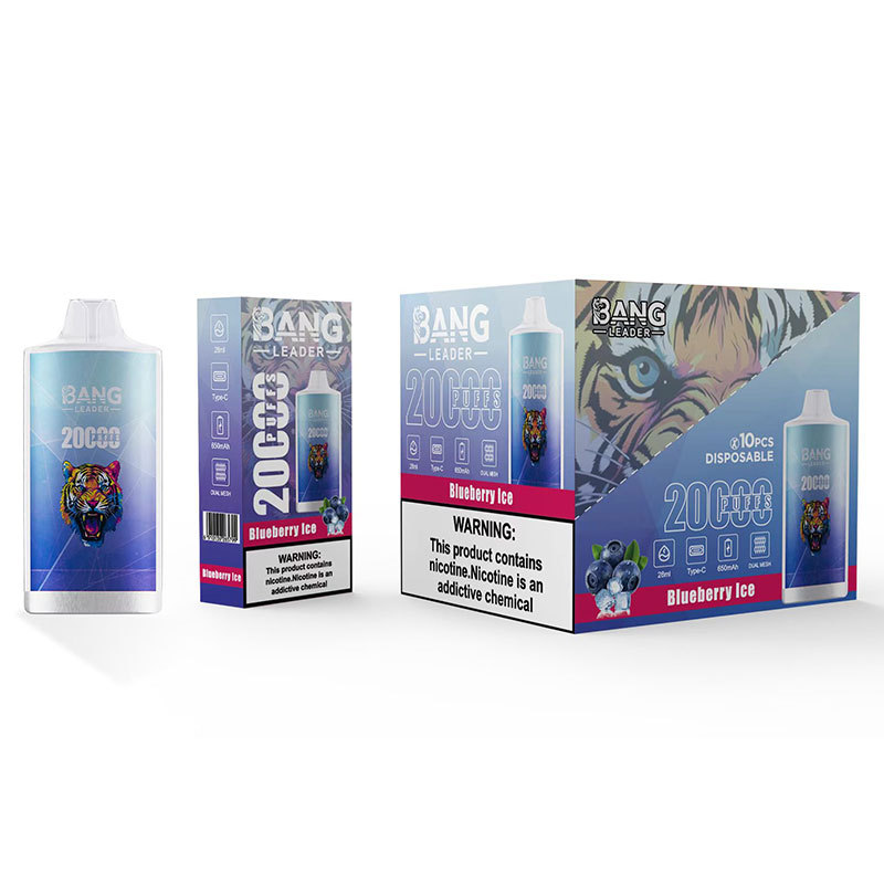Bang Leader 20000 Puffs TypeC Rechargeable Disposable Vape