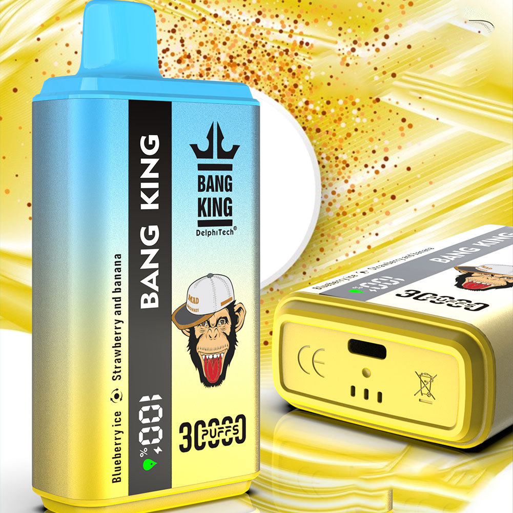 Bang King 30000 Puffs Dual Flavors Rechargable Disposable Vape