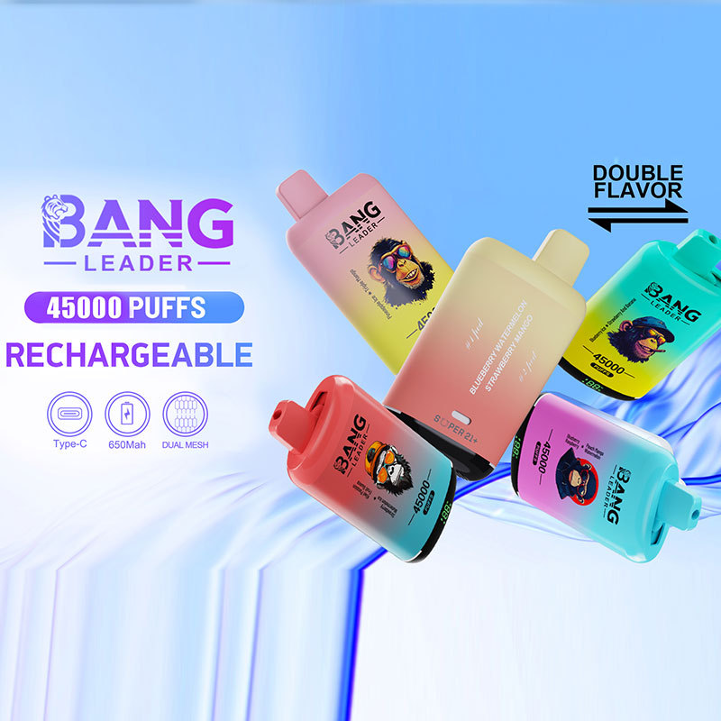 Bang Leader 45000 Puffs Double Flavors LED Display Disposable Vape
