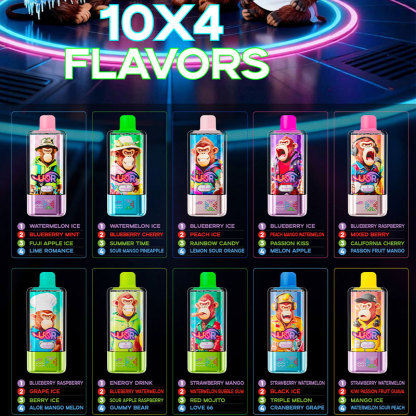 UOR 4 In 1 Flavors 120000 Puffs Rechargeable Disposable Vape