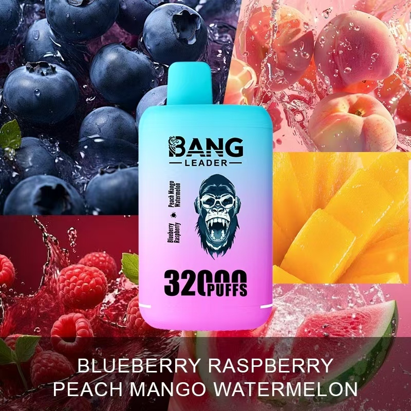 Bang Leader 32000 32k Puffs 0% 2% 3% 5% Nicotine Double Taste Disposable Vape(10 pcs)