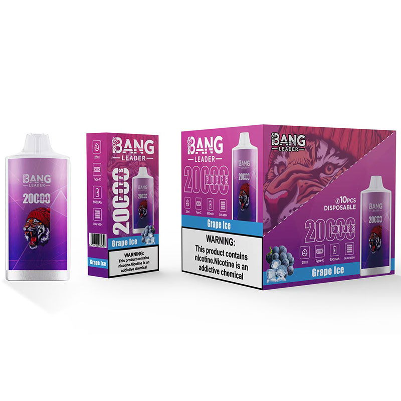 Bang Leader 20000 Puffs TypeC Rechargeable Disposable Vape