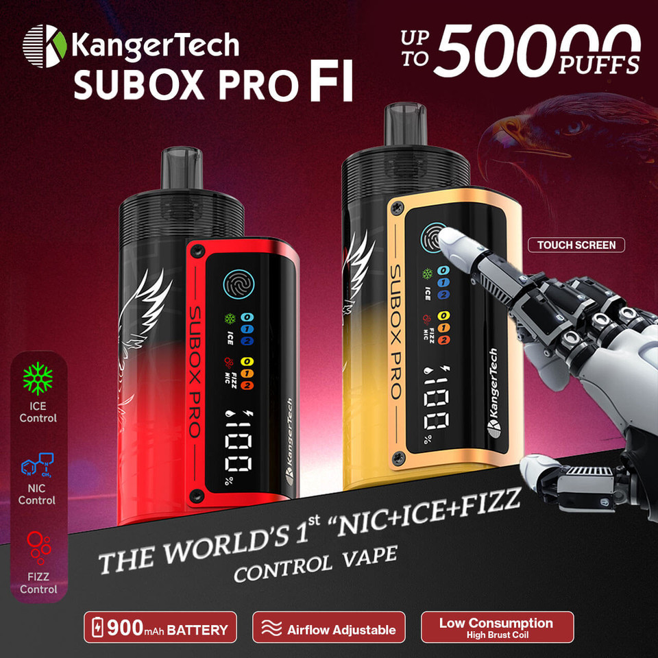 Kanger SUBOX PRO FI NIC+ICE+FIZZ CONTROL Disposable