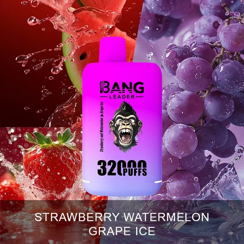 Bang Leader 32000 32k Puffs 0% 2% 3% 5% Nicotine Double Taste Disposable Vape(10 pcs)