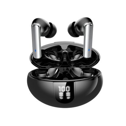 Wireless Earbuds Bluetooth Headphones,LED Power Display Earphones with Wireless Charging Case, 35H Playtime,in-Ear Ear Buds with Mic for TV Smart Phone Laptop Computer Sports