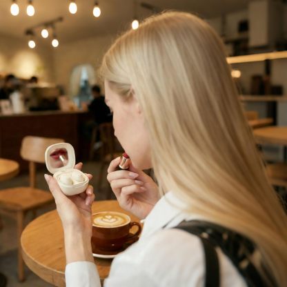 Wireless Earbuds Bluetooth5.3,Semi-Transparent Case, Crystal Clear Deep Bass, Lightweight Mini Headphones, 30H Playtime,Built in Mics Headset Sweat Resistant ,Clear Calls Earphones for Sports Workout