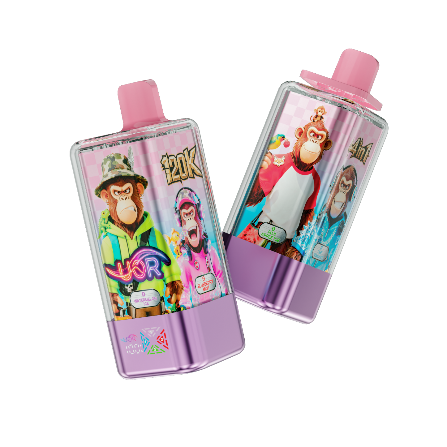 UOR 4 In 1 Flavors 120000 Puffs Rechargeable Disposable Vape