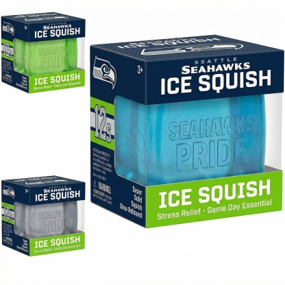 💙💚 Seattle Seahawks Sensory Squeeze Toy– Game Day Stress Relief Essential