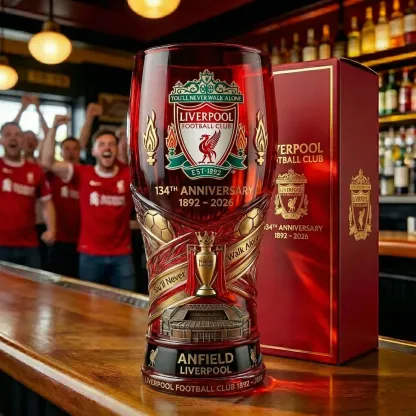 Liverpool 134 Years Commemorative Edition Glass