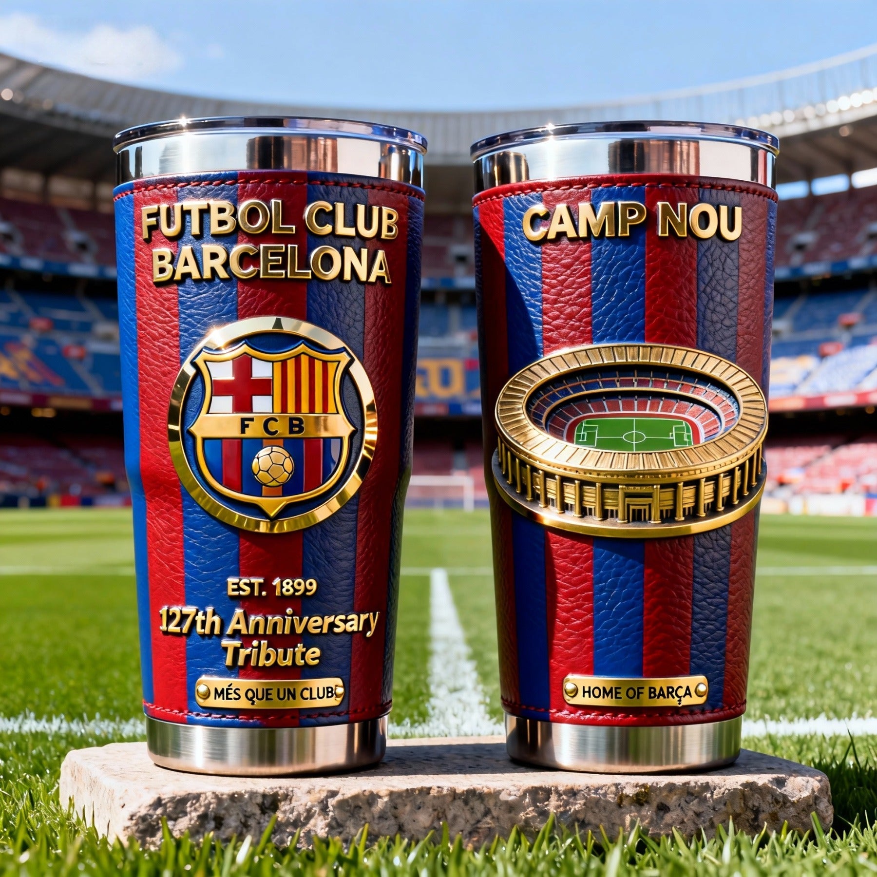 FC Barcelona 127th Anniversary Commemorative Tumbler