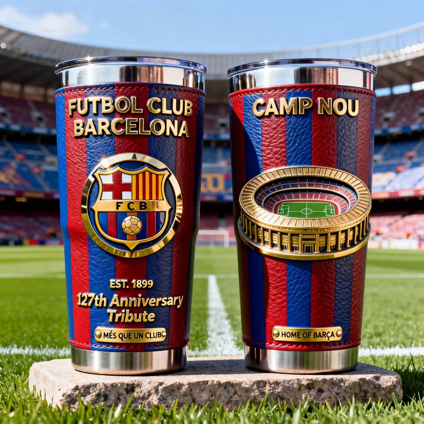 FC Barcelona 127th Anniversary Commemorative Tumbler