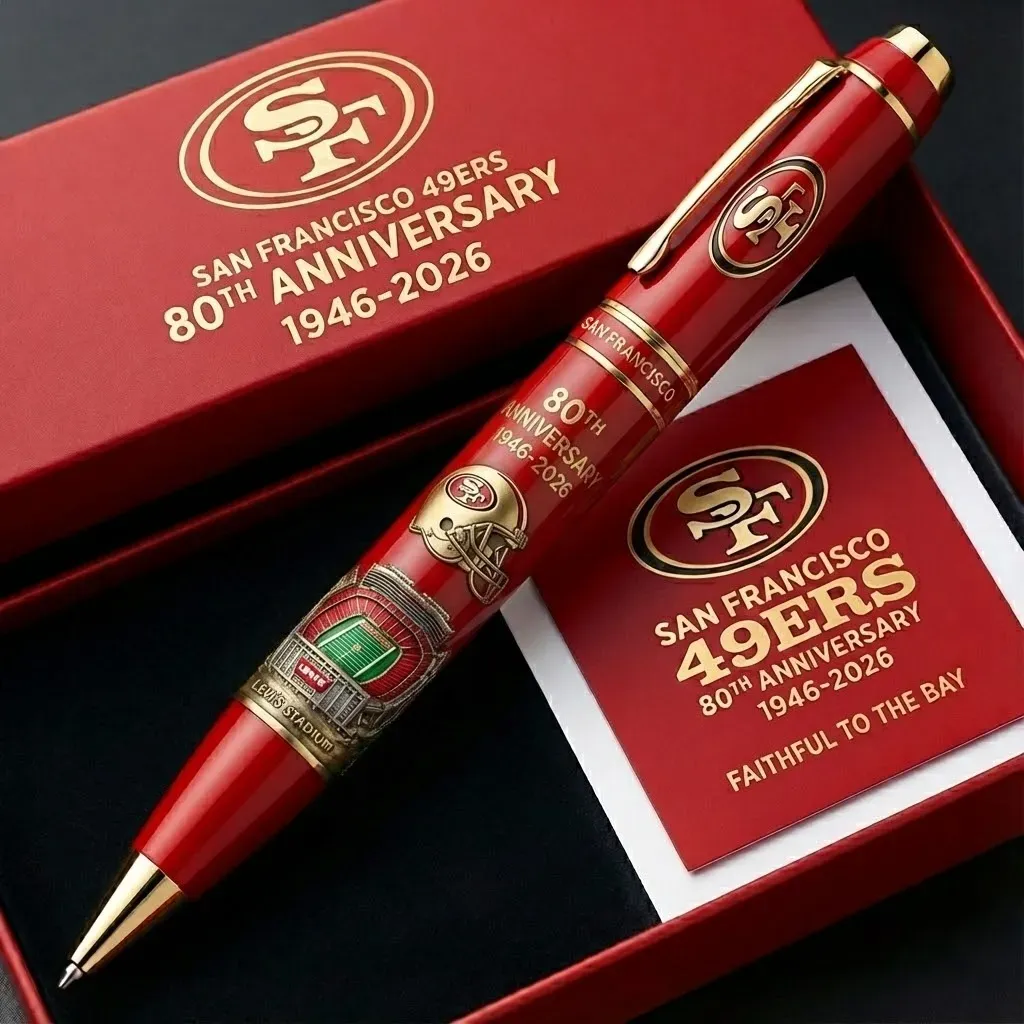 San Francisco 49ers 80th Anniversary Commemorative Pen