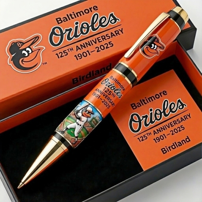 Baltimore Orioles 125th Anniversary Commemorative Pen