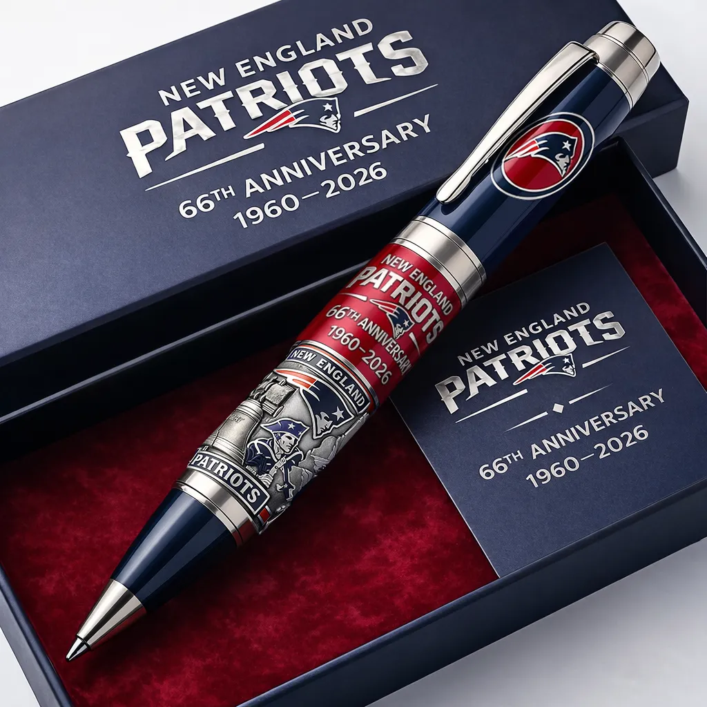 New England Patriots 66th Anniversary Pen15934228