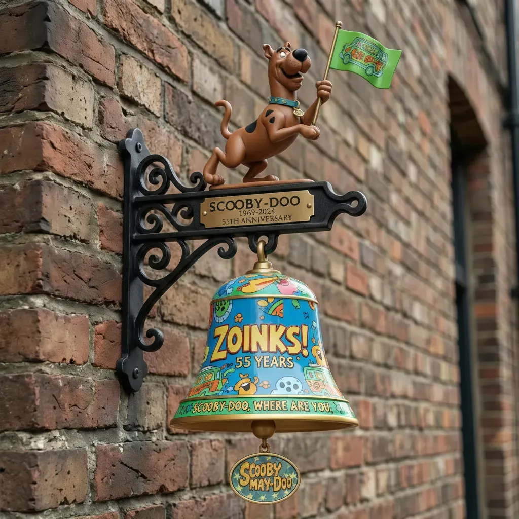 Scooby-Doo 55th Anniversary Commemorative Wall Bell