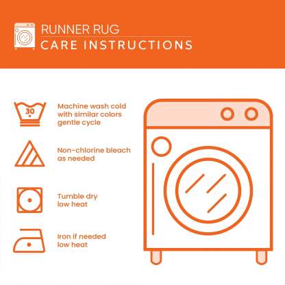 Halloween Pumpkin Runner Rug