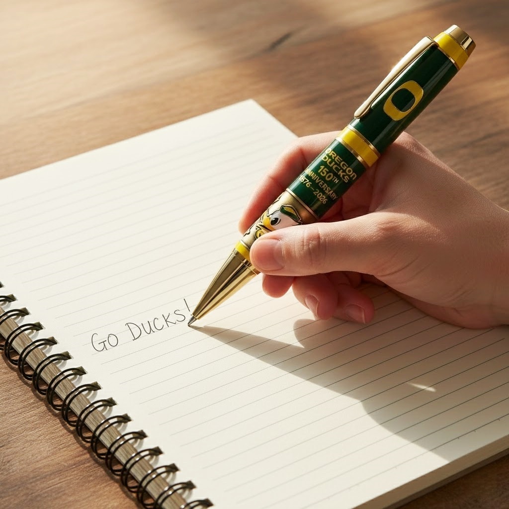 UO DUCKS 150th Anniversary Commemorative Pen
