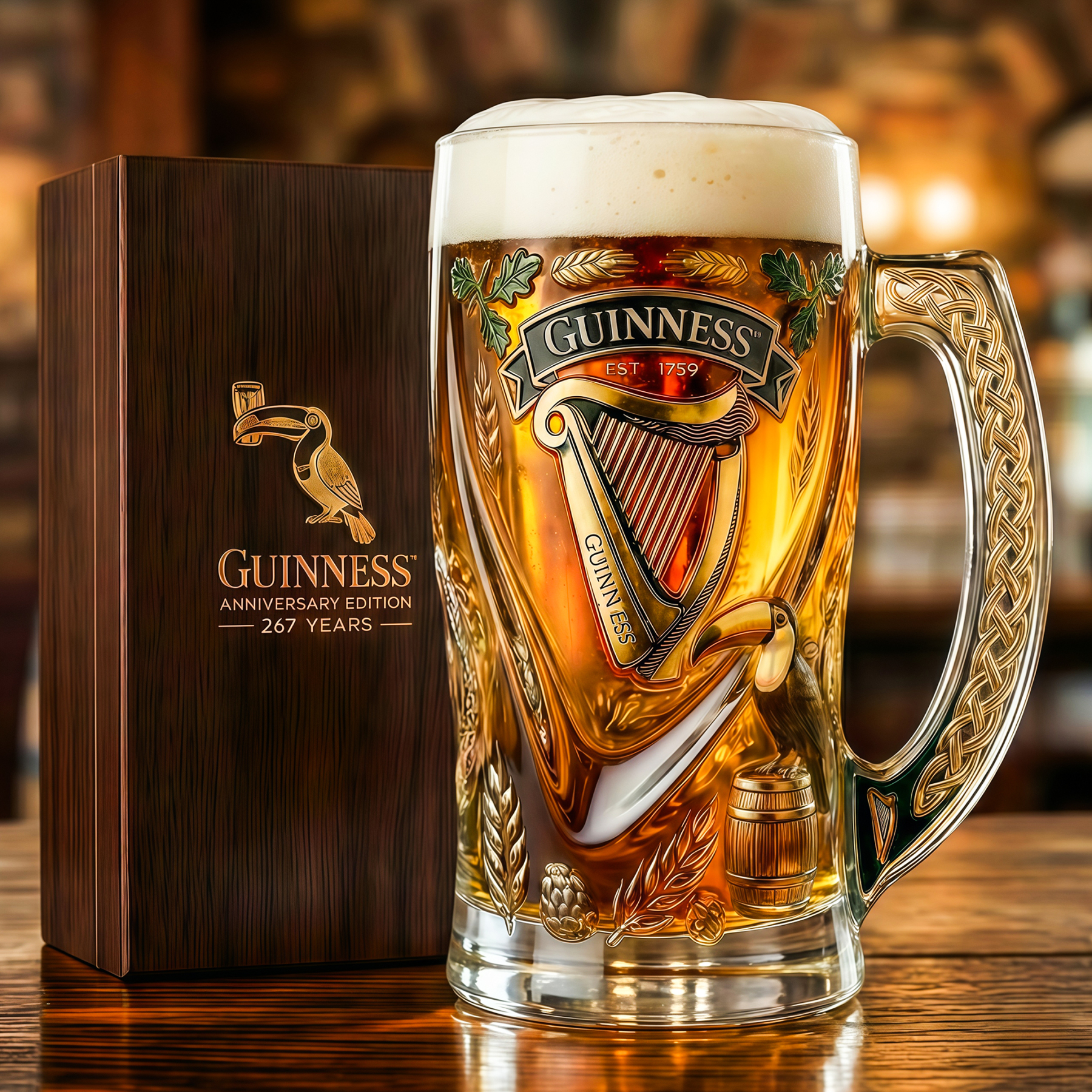 Guinness 267th Anniversary Stein