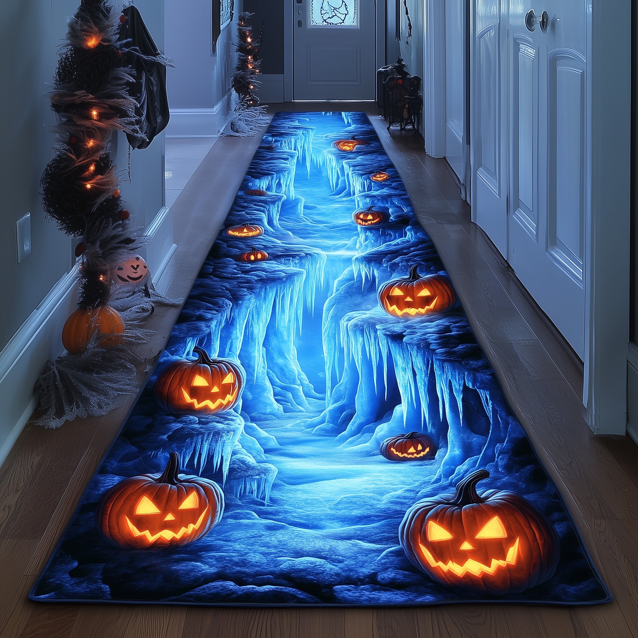 Pumpkin Nightmare Runner Rug