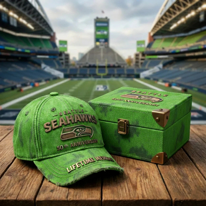 Seattle Seahawks 50th Anniversary Hat