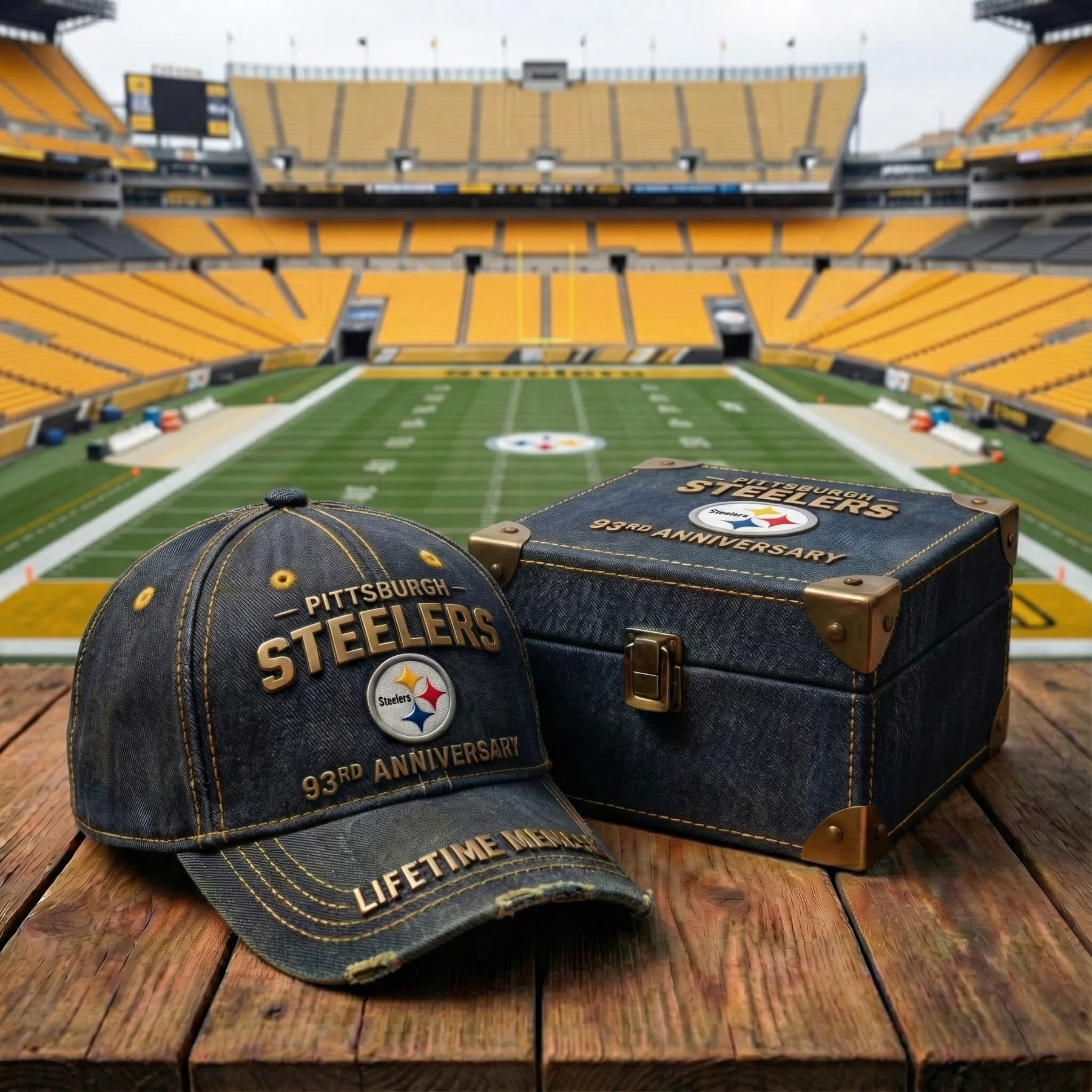 Pittsburgh Steelers 93rd Anniversary Hat