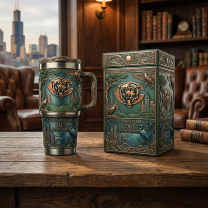 Chicago Bears 106th Anniversary Insulated Tumbler