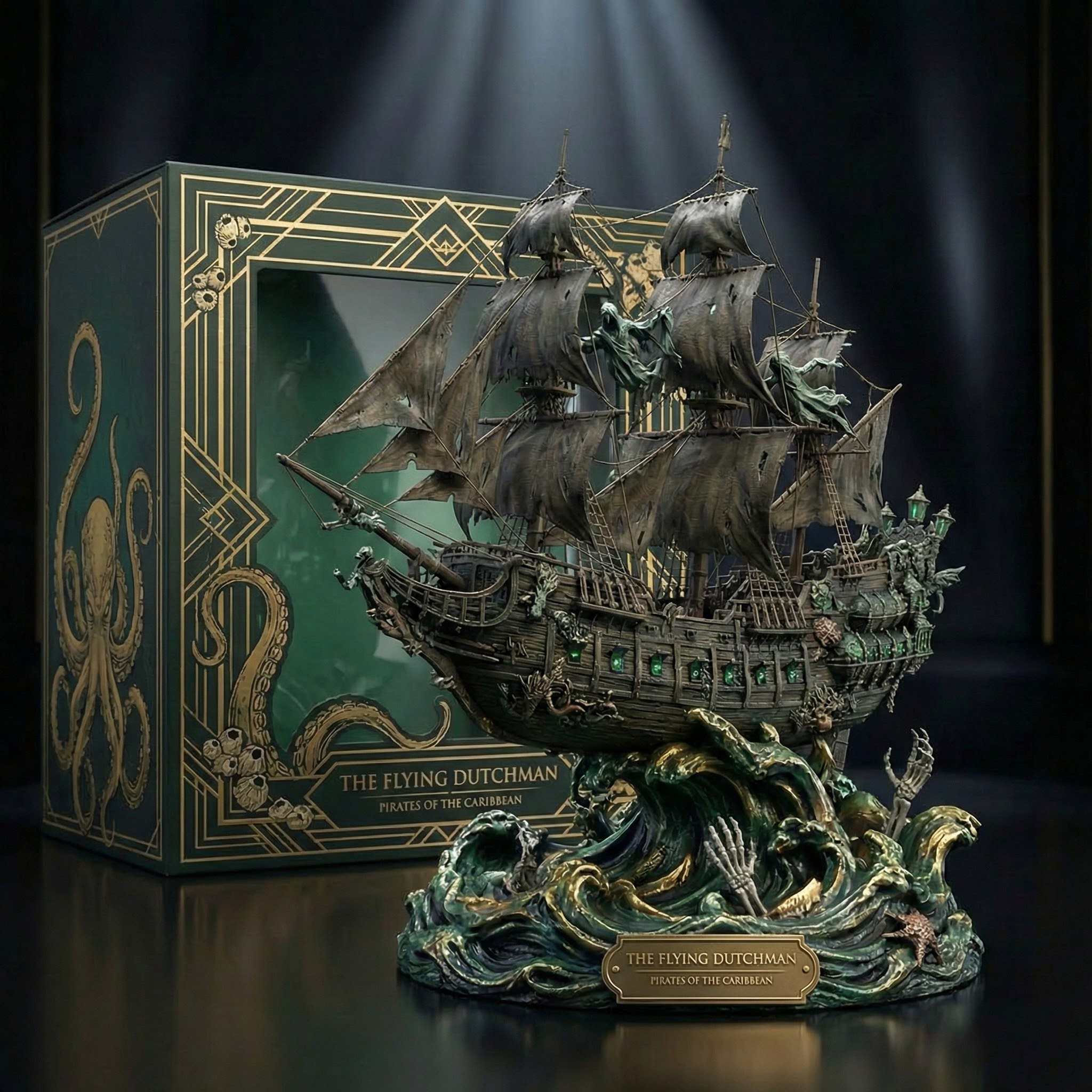 The Flying Dutchman Ship Model