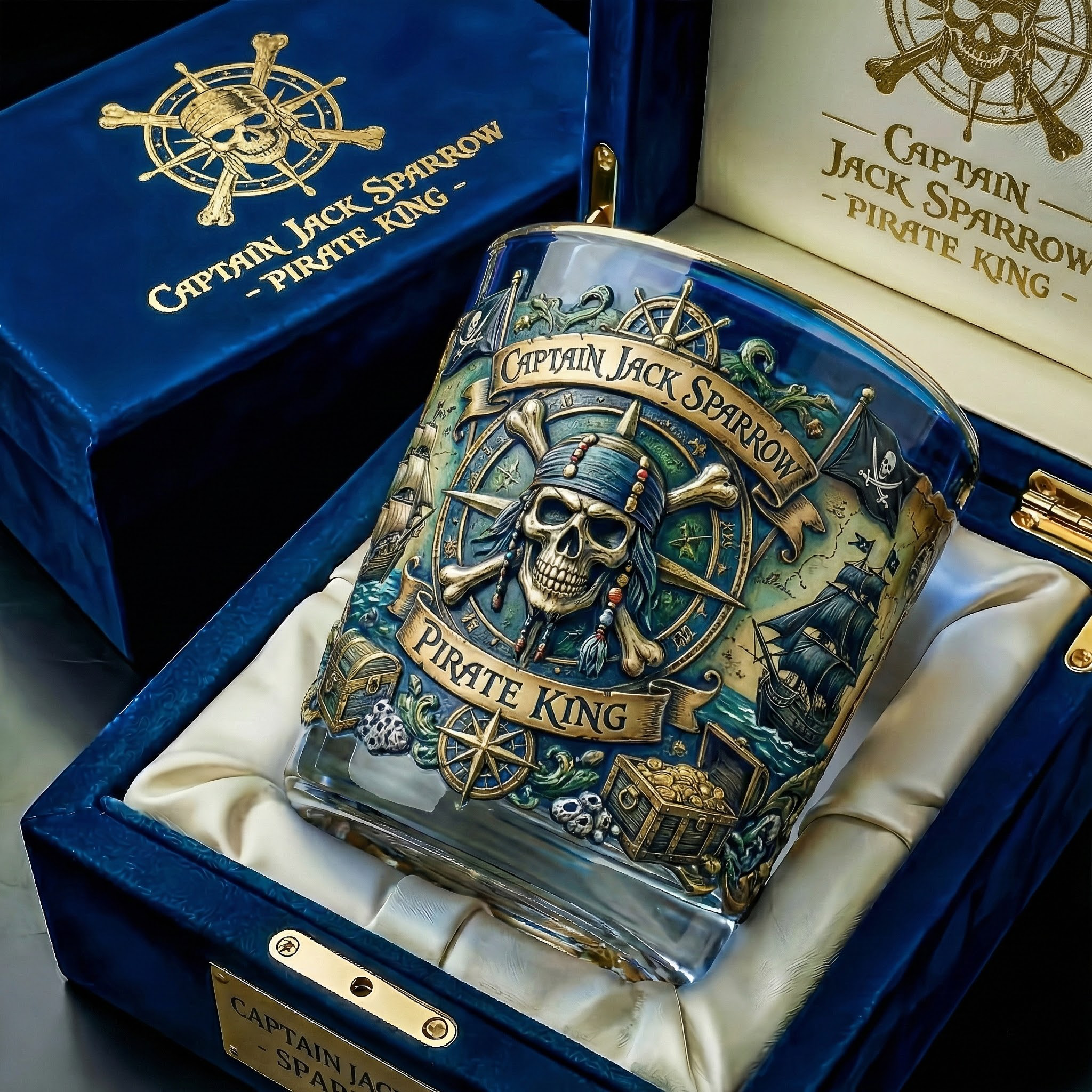 Captain Jack Sparrow – Pirate King Glass Edition