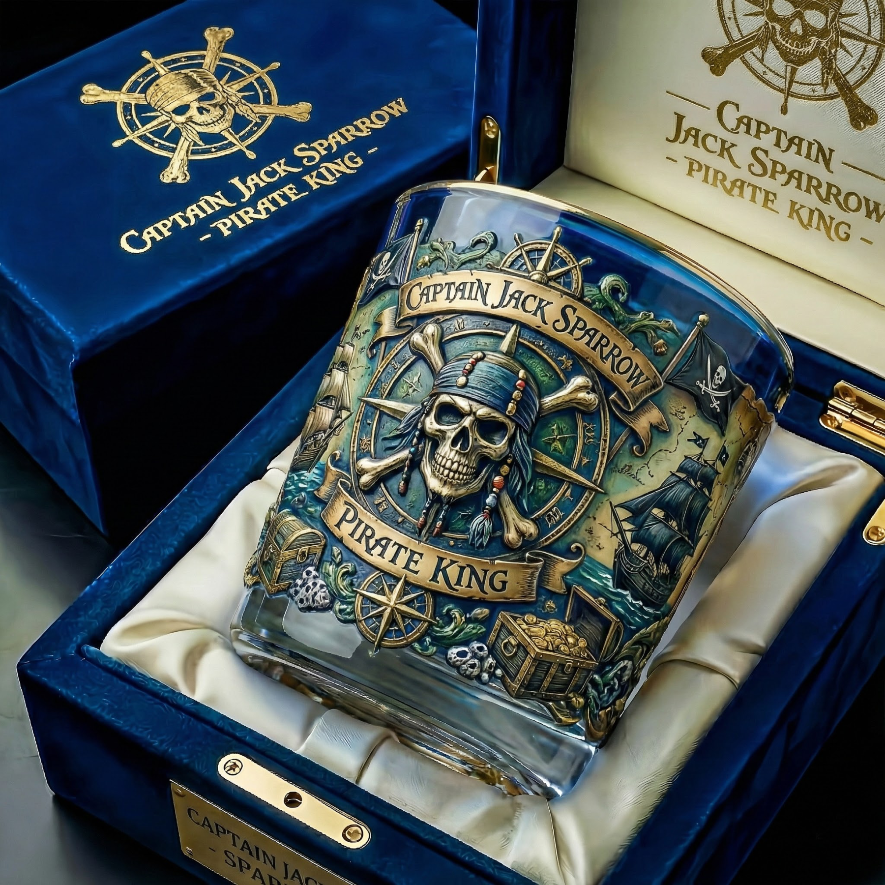 Captain Jack Sparrow – Pirate King Glass Edition