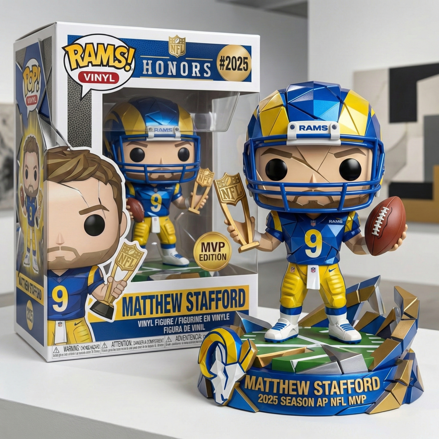 Matthew Stafford – Honors 2025 MVP Edition Figure