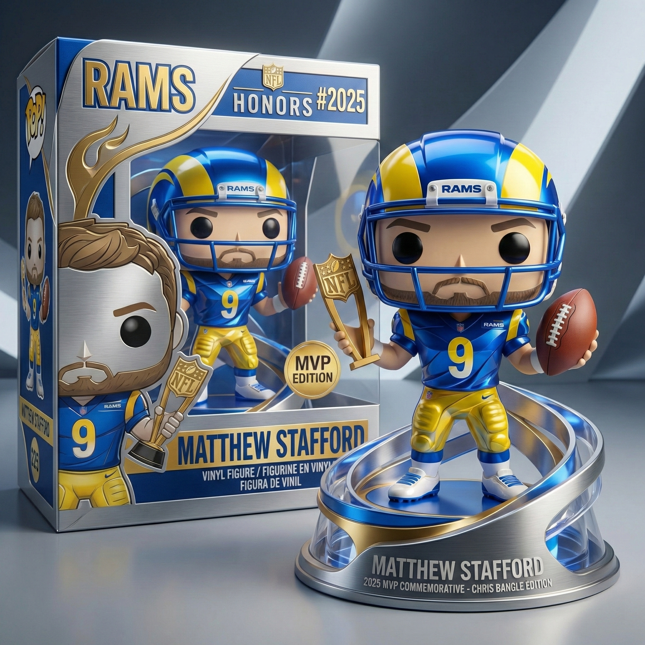 Matthew Stafford – Honors 2025 MVP Edition Figure