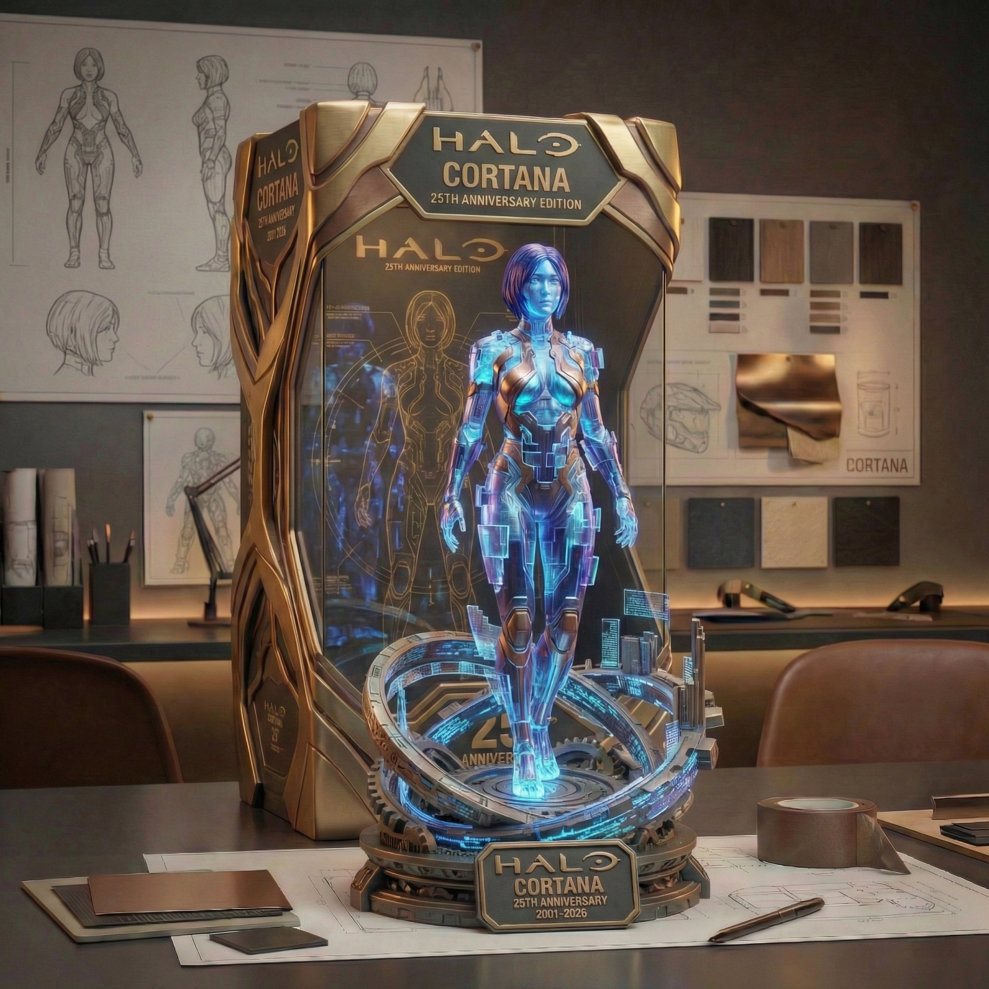 HALO 25th Anniversary Edition Statue