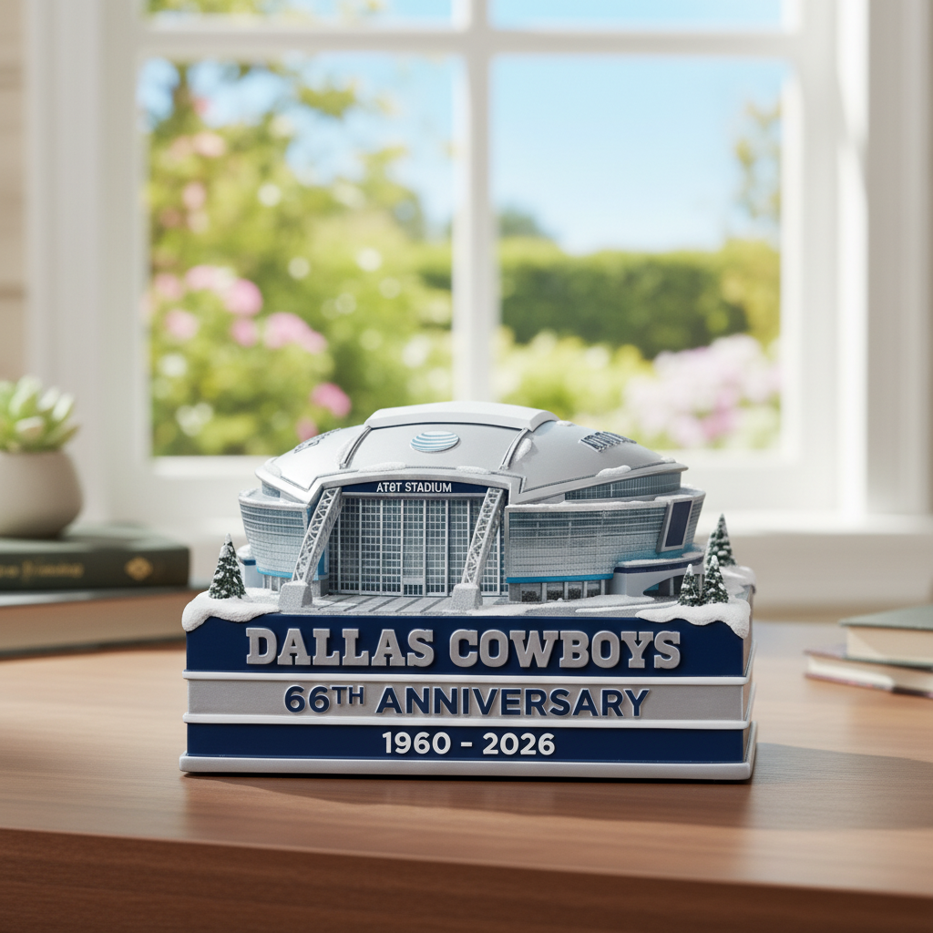 Dallas Cowboys 66th Anniversary AT&T Stadium Collectible Model