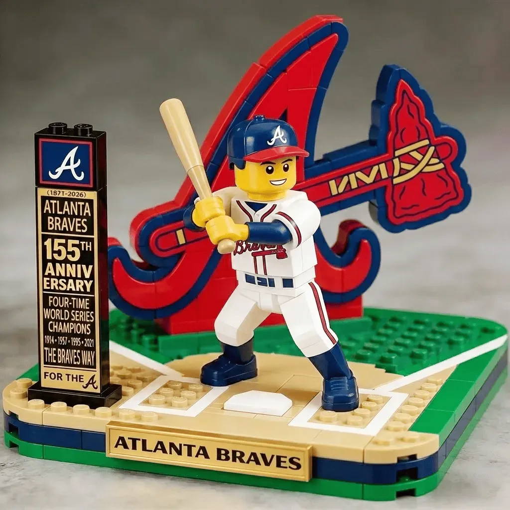 Atlanta Braves 155th Anniversary Brick Edition