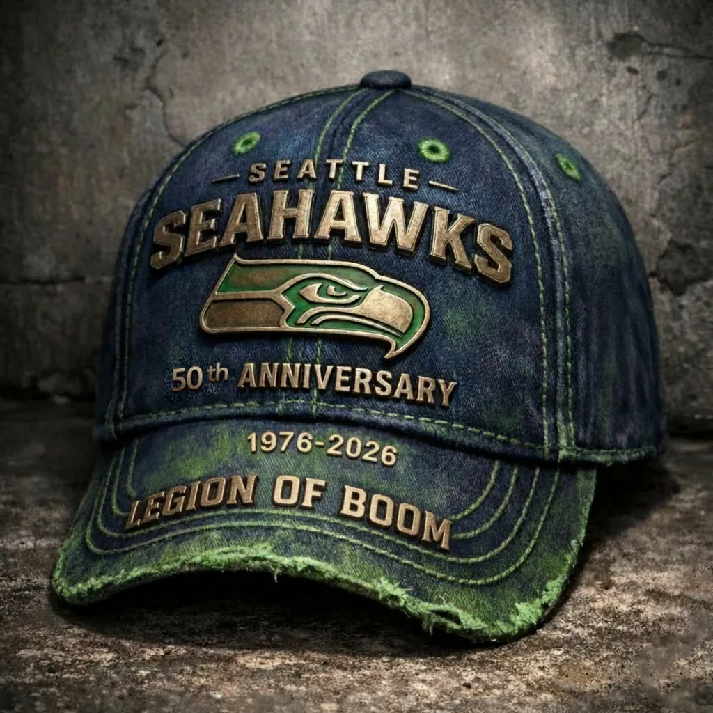 Seattle Seahawks 50th Anniversary Hat