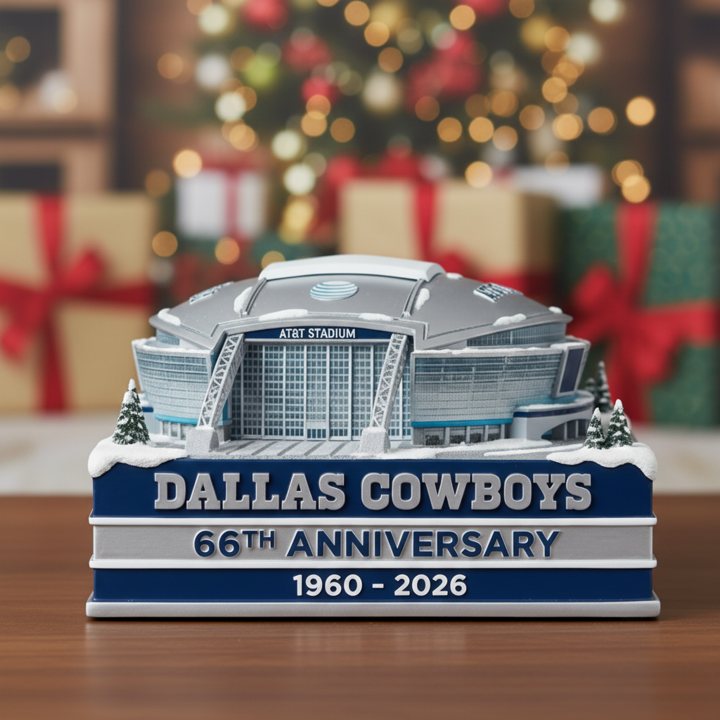 Dallas Cowboys 66th Anniversary AT&T Stadium Collectible Model