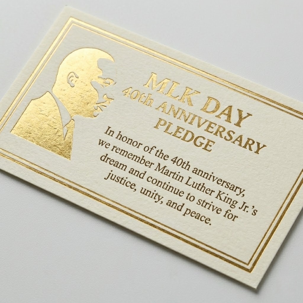 MLK DAY 40th Anniversary Commemorative Pen