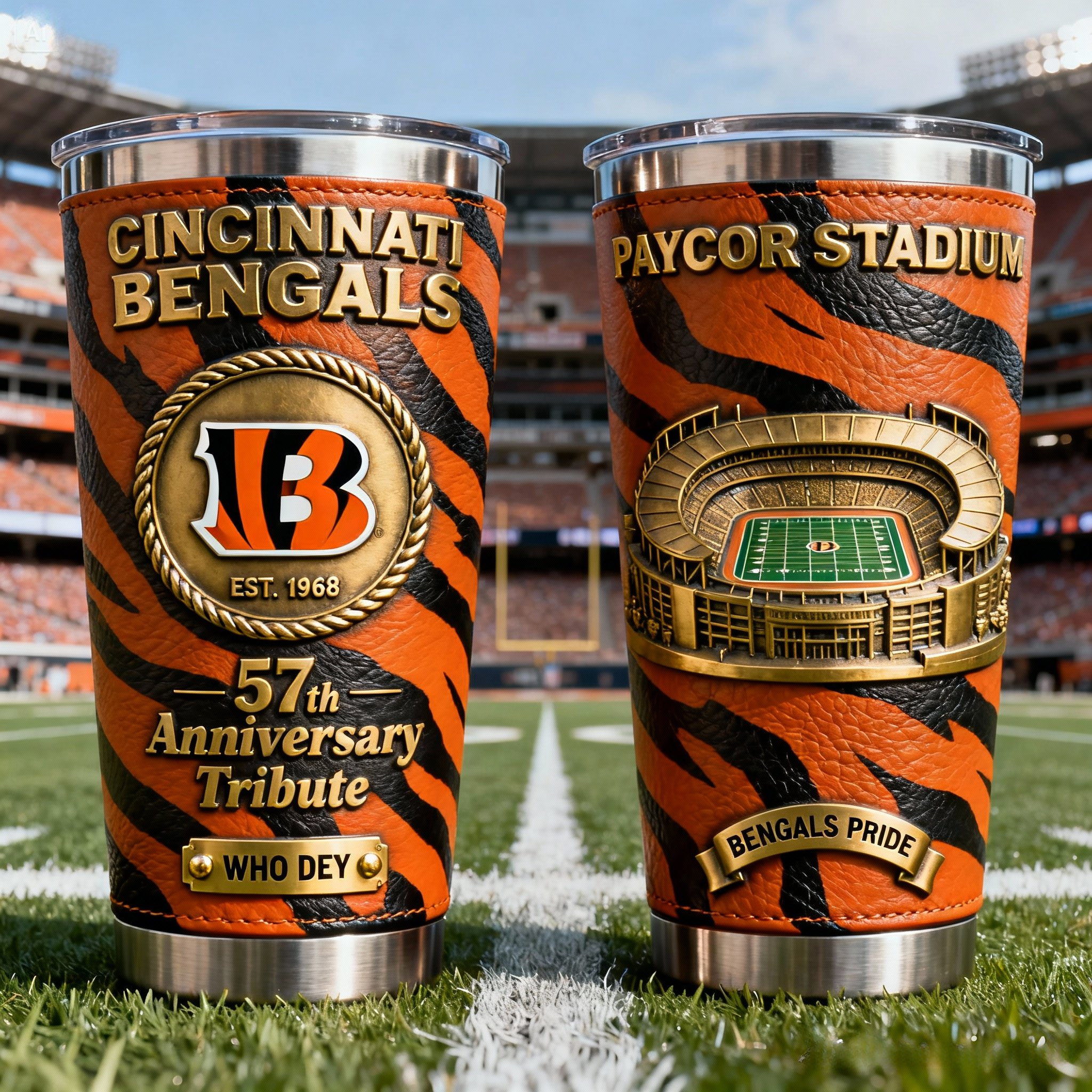 🏆 NFL Team Anniversary Premium Tribute Tumbler 🏈